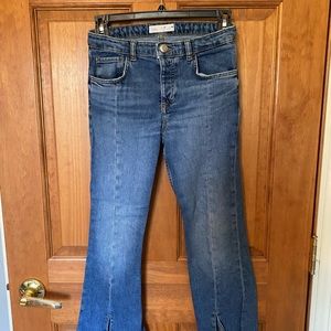 Zara very unique front split hem.